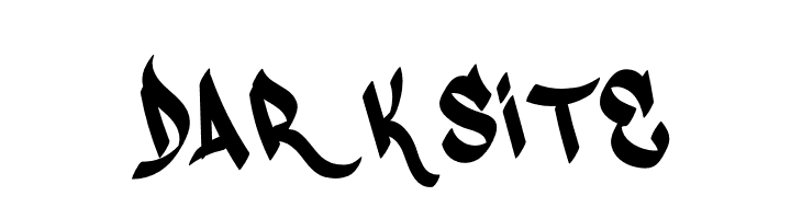 Darksite  Frei Schriftart Herunterladen