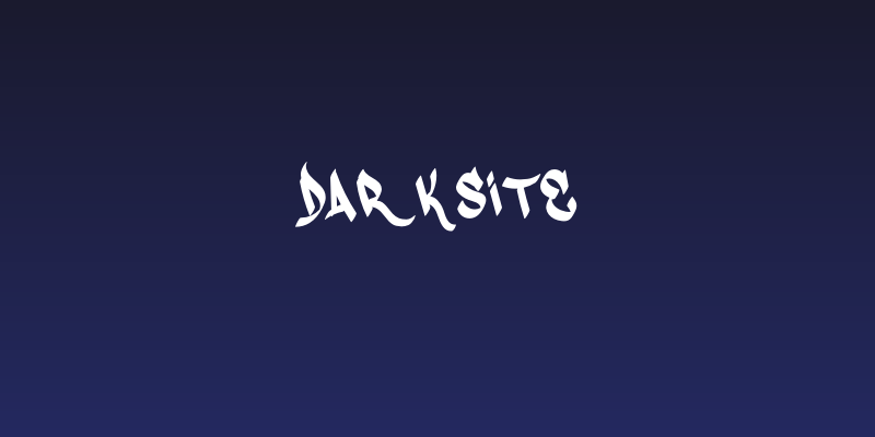 Darksite Social Header