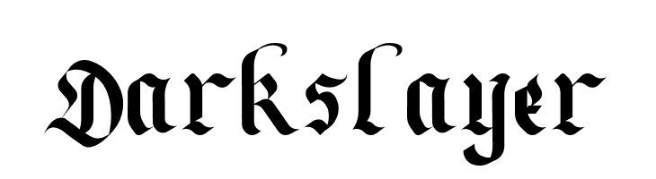 Darkslayer  font caratteri gratis