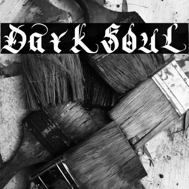 Darksoul Font examples