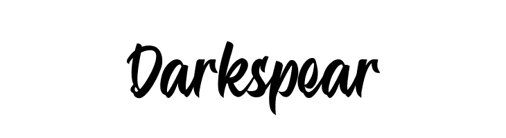 Darkspear  免费字体下载