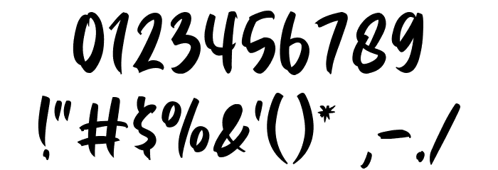 Darkspear Font OTHER CHARS