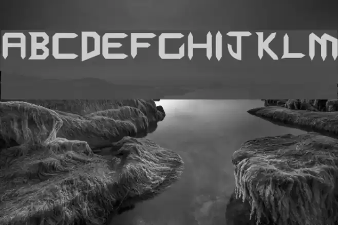 Darkstar Font examples