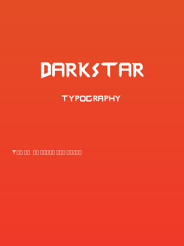 Darkstar Poster