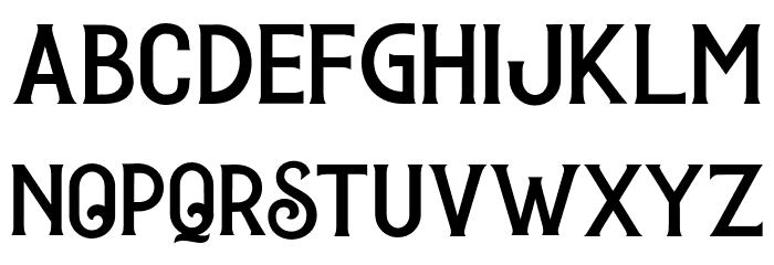 DarktownRegular Font LOWERCASE