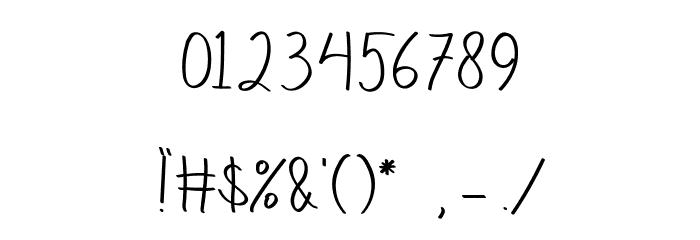 Darkwell2RegularDEMO Font OTHER CHARS
