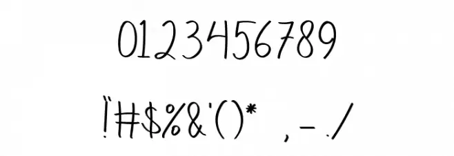 Darkwell2RegularDEMO Font OTHER CHARS