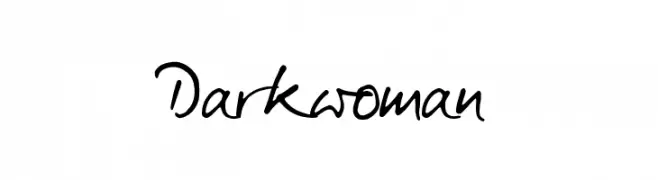Darkwoman  Fuentes Gratis Descargar