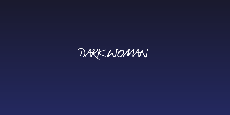 Darkwoman Social Header