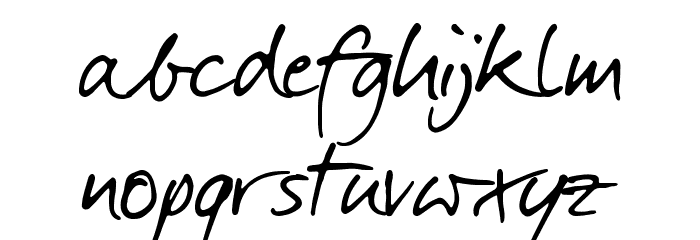 Darkwoman Font Litere mici