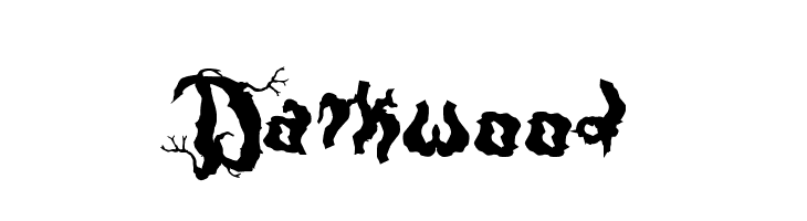 Darkwood Font