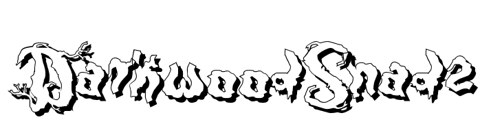 DarkwoodShad2 Font