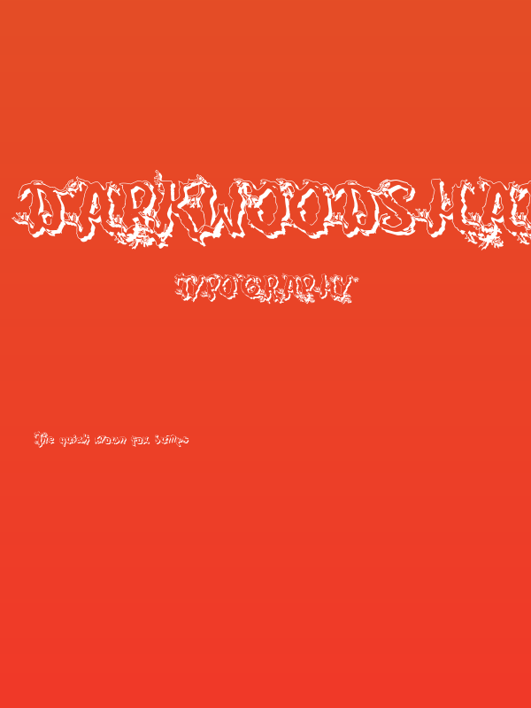 DarkwoodShad2 Poster