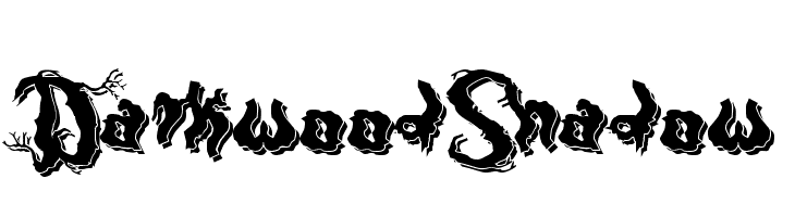DarkwoodShadow Font