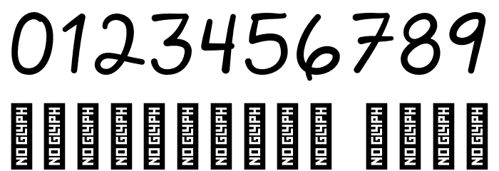 Darla-Script-Personal-Use-Only Regular Font OTHER CHARS