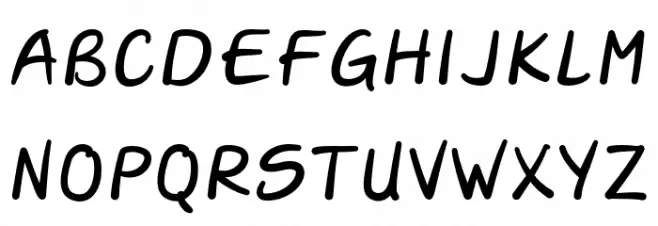 Darla-Script-Personal-Use-Only Regular フォント 小文字