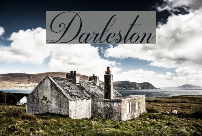 Darleston Font examples