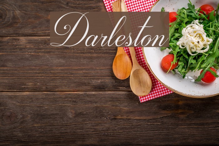 Darleston Font examples
