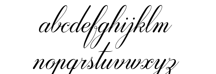 Darleston Font LOWERCASE