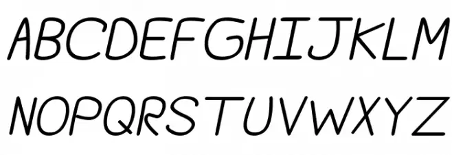 Darlin' Pop Bold Italics Schriftart Groß