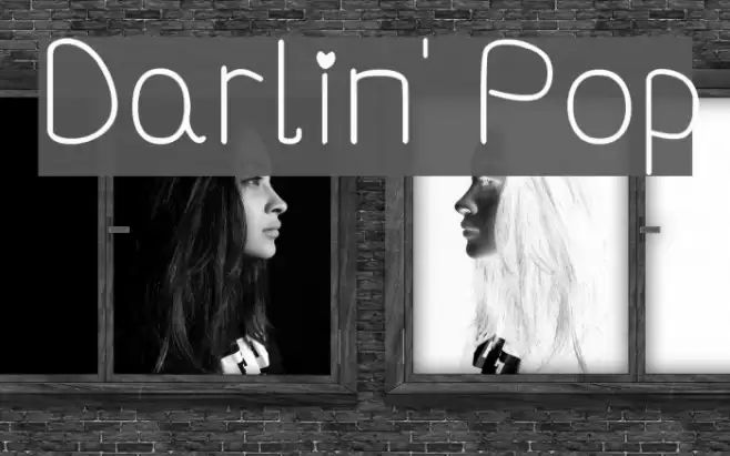 Darlin' Pop Font examples
