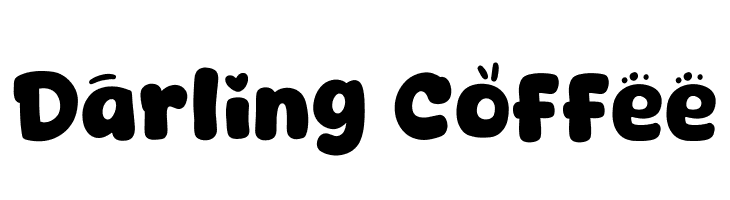 Darling Coffee  font caratteri gratis