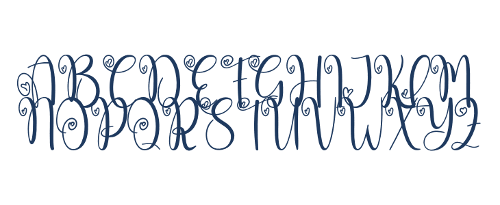 Darling Girl Uppercase