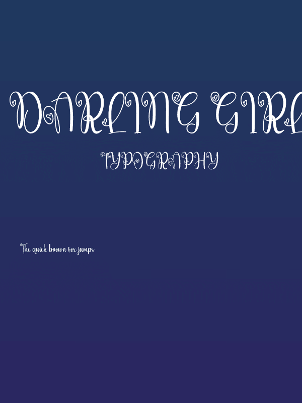 Darling Girl Poster
