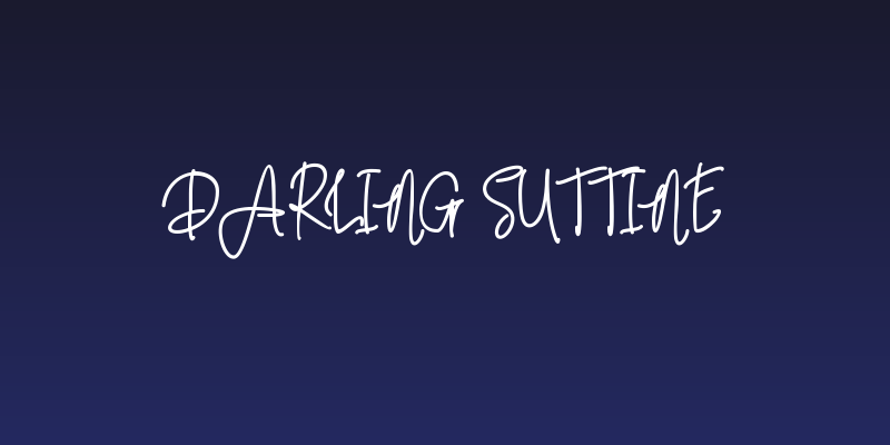 Darling Suttine Social Header