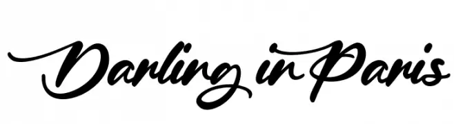Darling in Paris  Fuentes Gratis Descargar