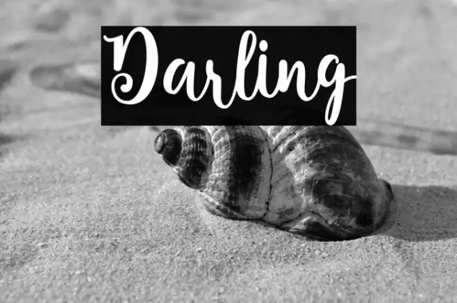 Darling Caratteri examples