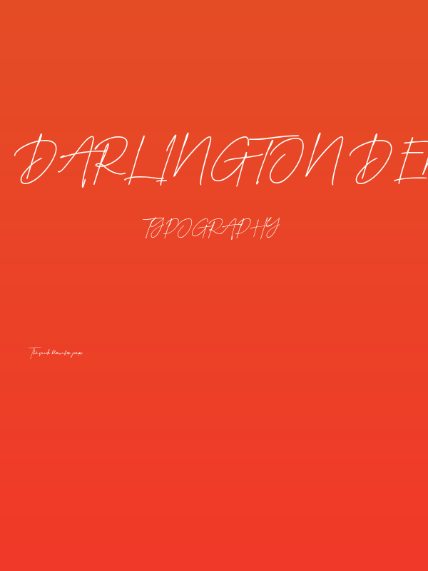 Darlington Demo Poster