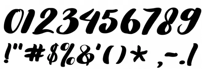 Darlington Font OTHER CHARS