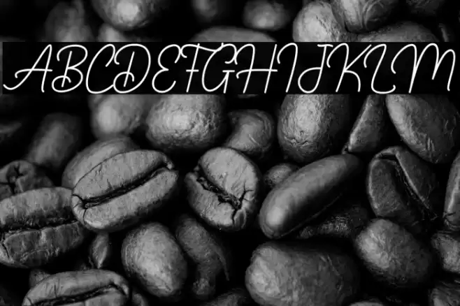 Darlington Font examples