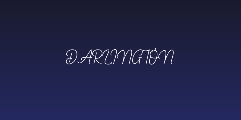 Darlington Social Header