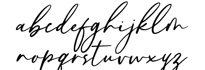 Darmogo Font LOWERCASE