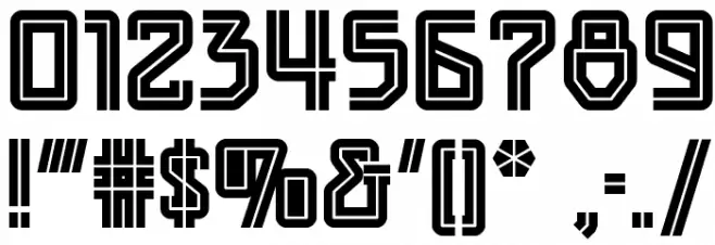 Darmstadt Arts NF Font OTHER CHARS