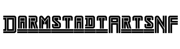 DarmstadtArtsNF  免费字体下载