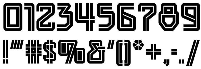 DarmstadtArtsNF Font OTHER CHARS
