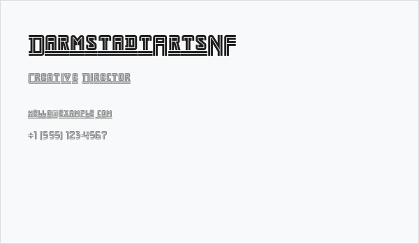 DarmstadtArtsNF Business Card