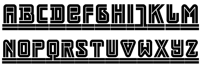 DarmstadtArtsNF Font LOWERCASE