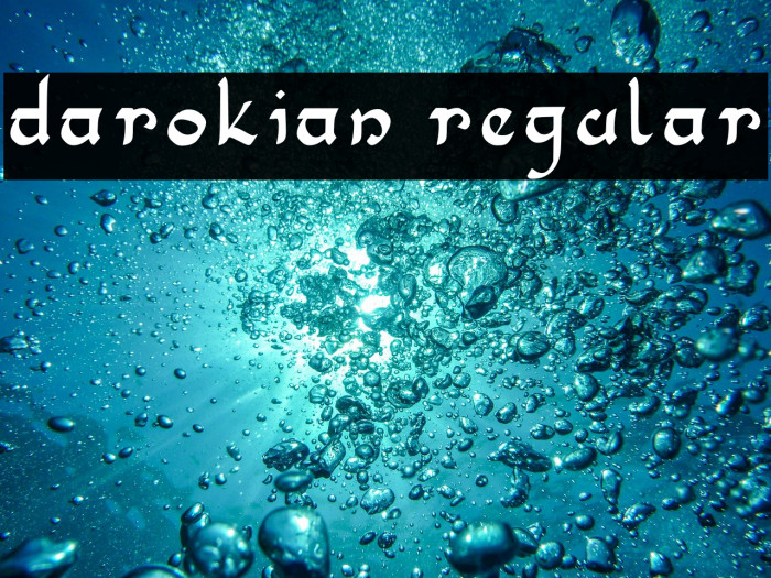 Darokian Regular Example 3