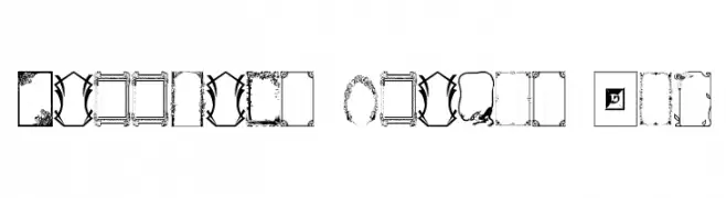 Darrians Frames Two  Frei Schriftart Herunterladen