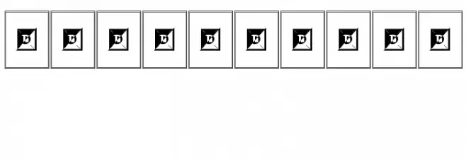 Darrians Frames Two Schriftart Anderer Schreiben