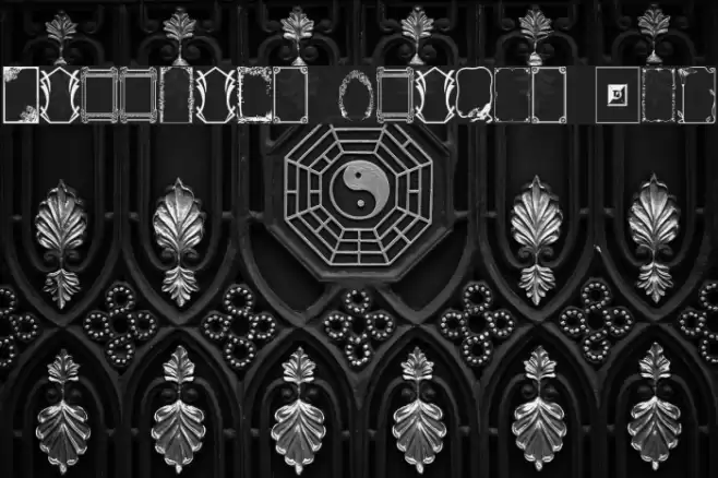 Darrians Frames Two Schriftart examples