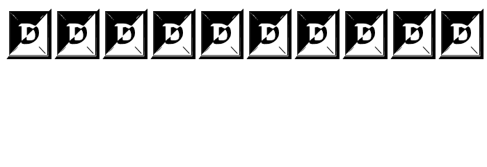 Darrians Frames Font OTHER CHARS