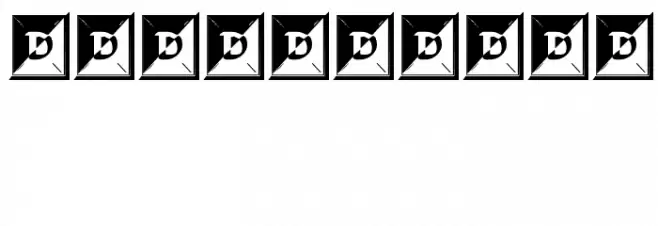 Darrians Frames Font OTHER CHARS