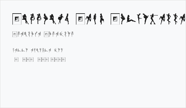 Darrians Sexy Silhouettes 2 Business Card