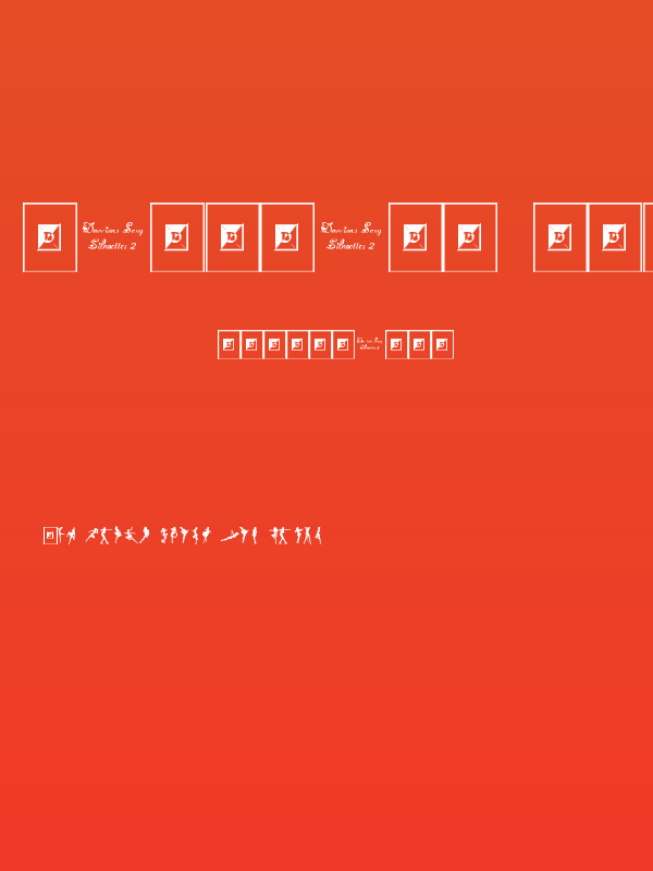 Darrians Sexy Silhouettes 2 Poster