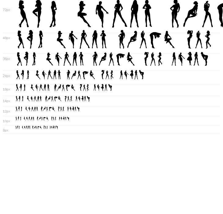 Darrians Sexy Silhouettes 3 Waterfall